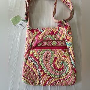 Vera Bradley Multicolor Paisley Crossbody Bag NWT